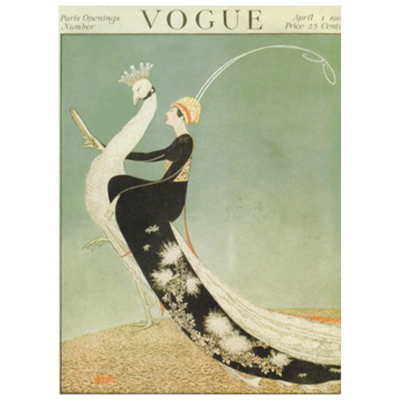 Постер Vogue Cover 1918 April  в Санкт-петербурге | Loft Concept 