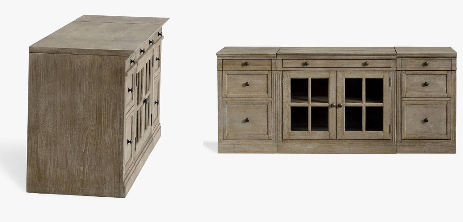 Комод Benjamin Glass Doors - фото