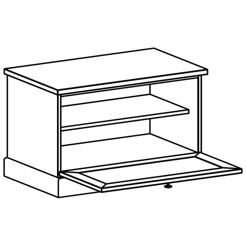 Тумба для прихожей с откидной дверцей Percent Shoe Rack в Санкт-петербурге