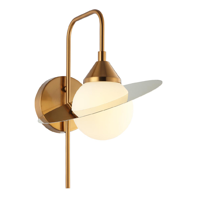 Бра Phainon Gold Wall Lamp Золотой Белый в Санкт-петербурге | Loft Concept 