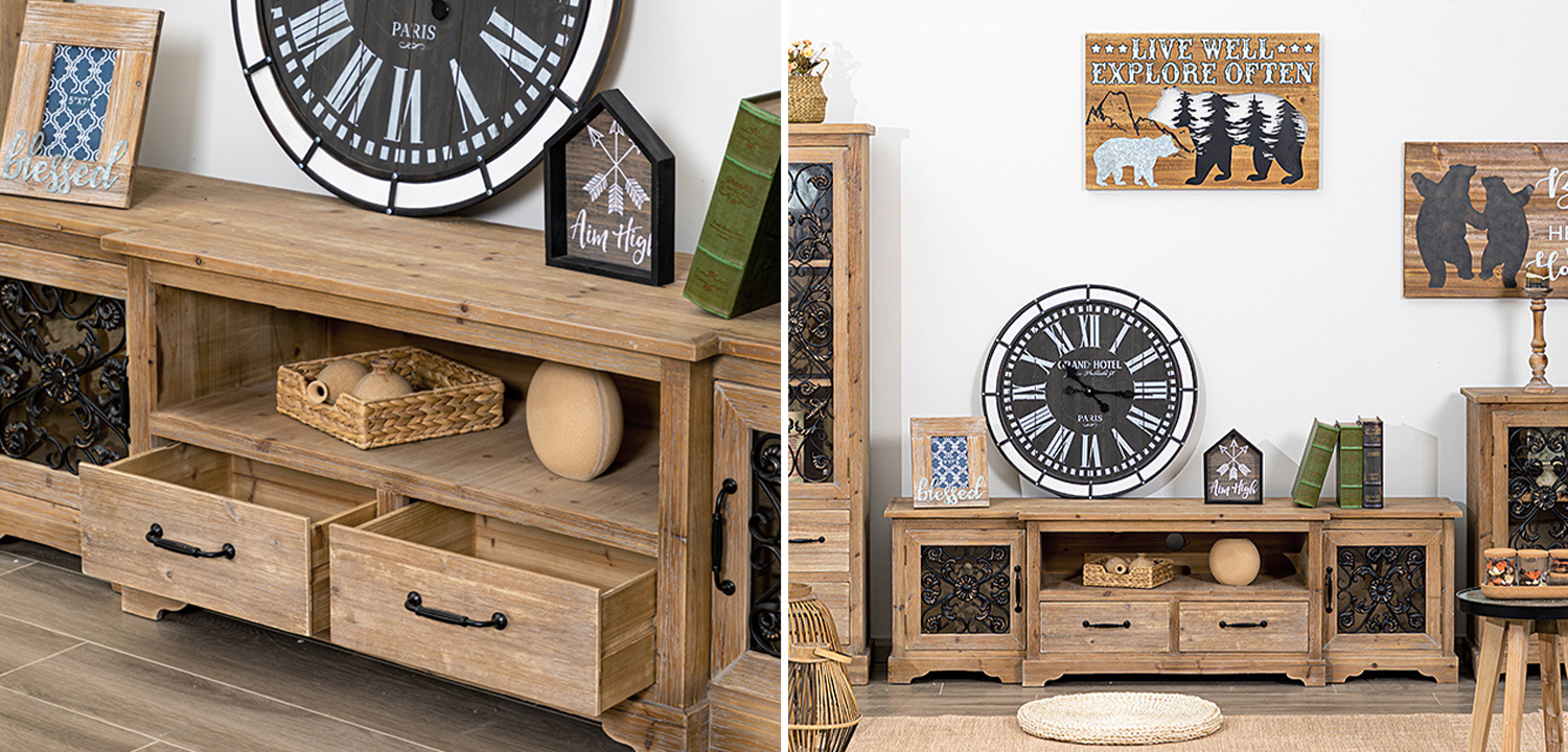 ТВ-Тумба Basile Provence Wood TV Stand - фото