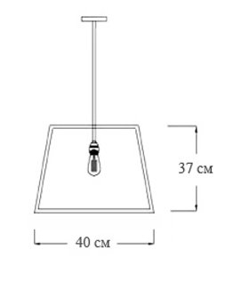 Подвесной светильник Loft Industrial Filament Pendant в Санкт-петербурге