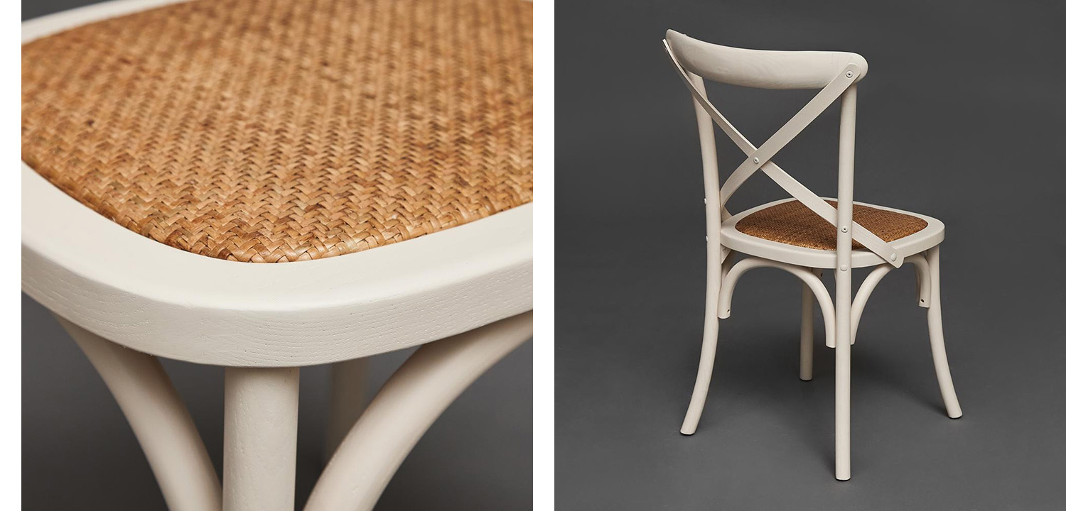 Стул Chaise Provence en Bois blanc белый - фото