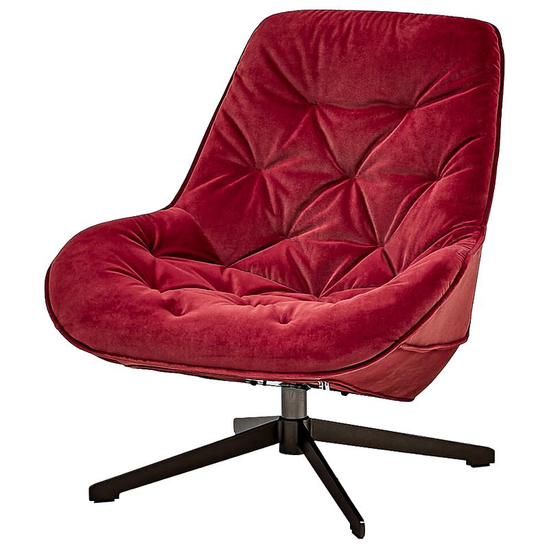 Кресло Vetsera Chair Красный (Red) Черный в Санкт-петербурге | Loft Concept 