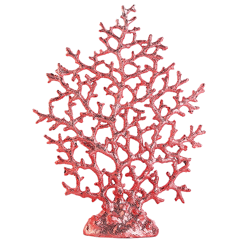 Статуэтка красный коралл Coral Decor Red Красный в Санкт-петербурге | Loft Concept 