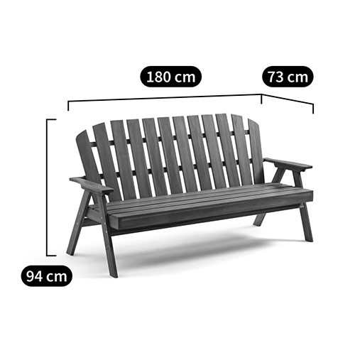 Садовая скамья из массива акации Ruth Wooden Bench в Санкт-петербурге