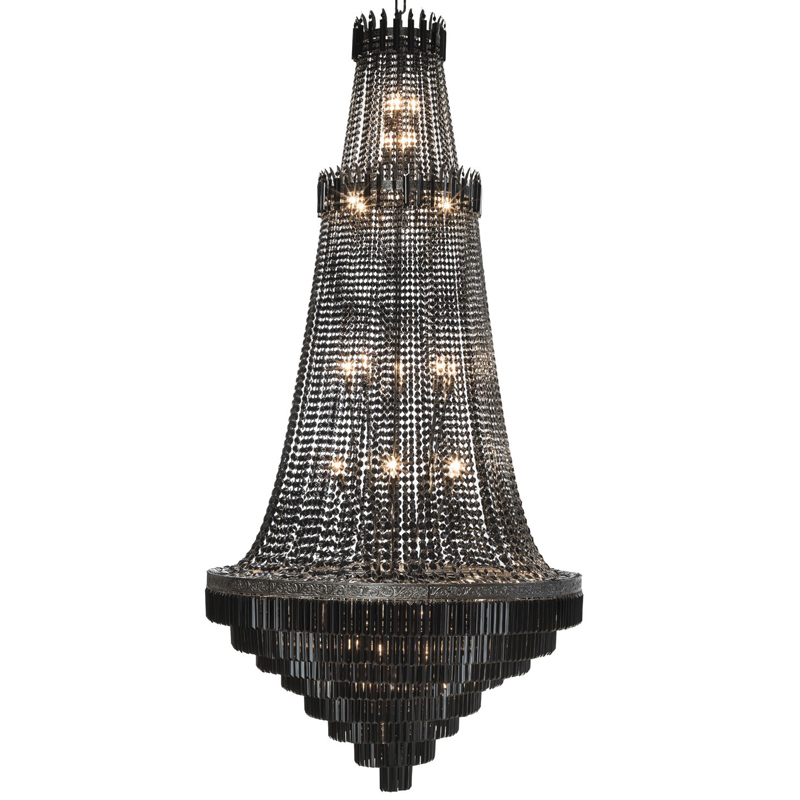 Люстра ABHIKA LAMP EMPIRE BRONZE Черный Темная бронза в Санкт-петербурге | Loft Concept 