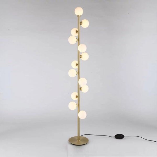 Торшер Bubble Stik Cold floor lamp Латунь в Санкт-петербурге | Loft Concept 