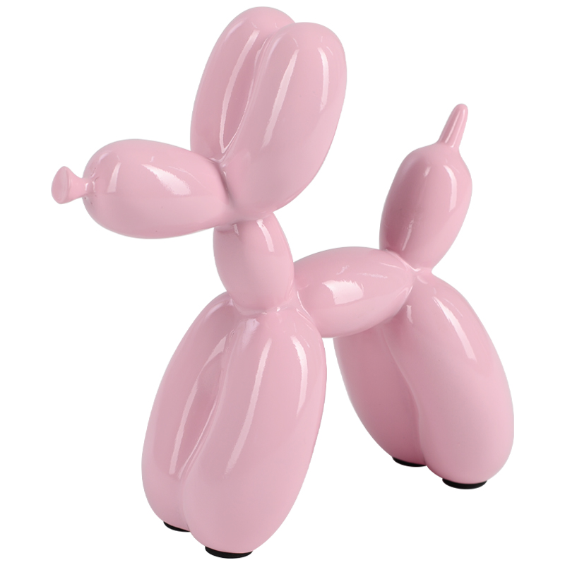 Статуэтка Jeff Koons Balloon Dog Pink Розовый пастельный в Санкт-петербурге | Loft Concept 