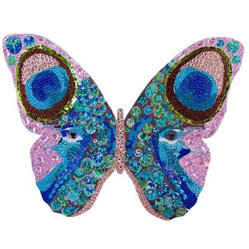 Картина “Peacock Bedazzled Butterfly Cut Out” Мульти в Санкт-петербурге | Loft Concept 