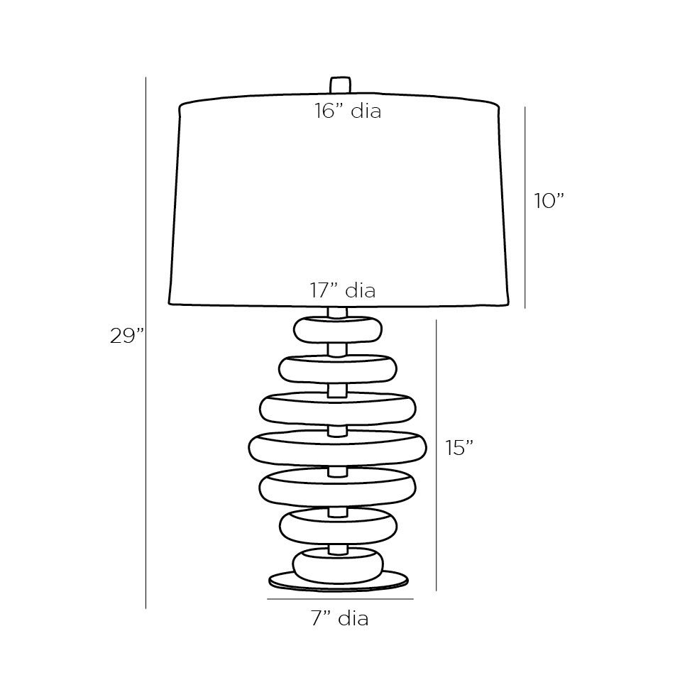 Дизайнерская настольная лампа KIMORA LAMP в Санкт-петербурге