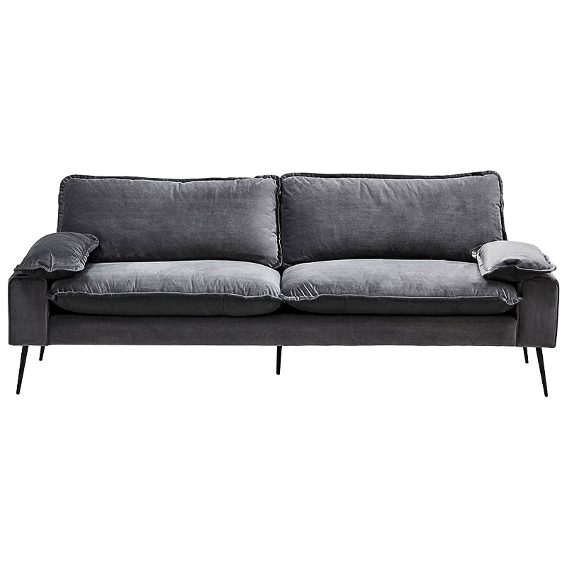 Диван Hilario Sofa Графит Черный в Санкт-петербурге | Loft Concept 