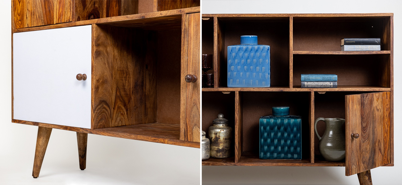 Комод в скандинавском стиле Texture Contrast - фото