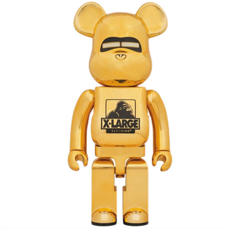 Статуэтка Bearbrick Gold X-Large Золотой Черный в Санкт-петербурге | Loft Concept 