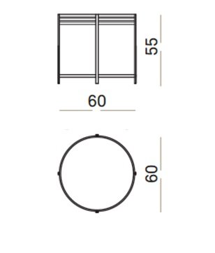 Столик Ula Small table ULA004 в Санкт-петербурге