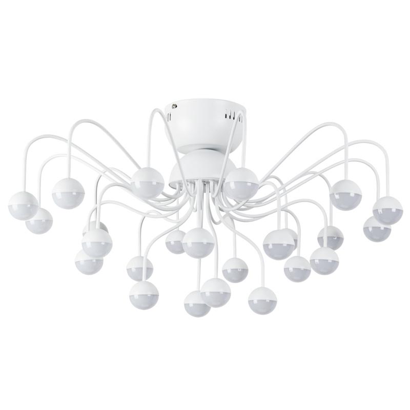 Потолочная люстра Vilelme Chandelier white Белый в Санкт-петербурге | Loft Concept 