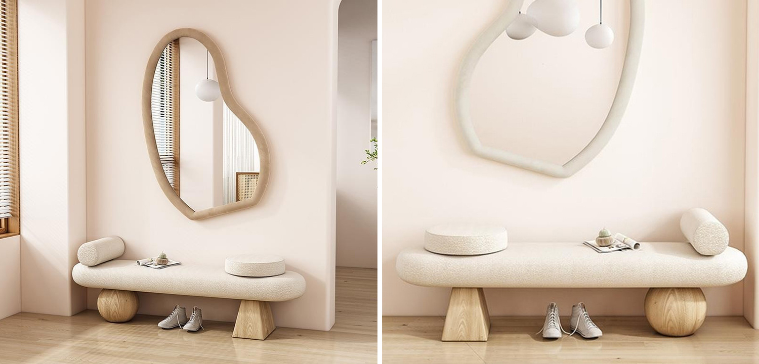 Банкетка Hollie Wooden Forms Bench - фото