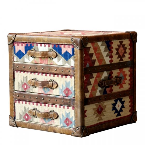 Сундук Kilim Cube Chest Мульти в Санкт-петербурге | Loft Concept 