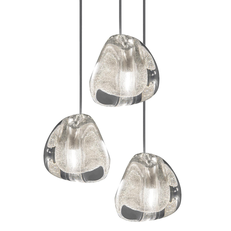 Подвесной светильник Mizu 1 Suspension Lamp Silver Серебряный Хром в Санкт-петербурге | Loft Concept 