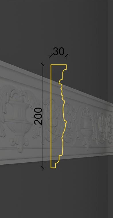 Молдинг с орнаментом MO-06 в Санкт-петербурге