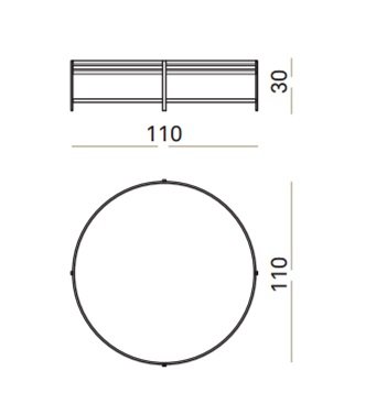 Столик Ula Round coffee table ULA002 в Санкт-петербурге