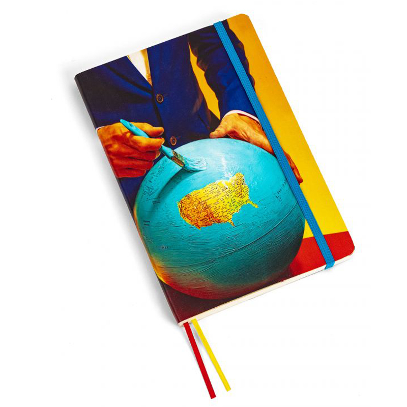 Блокнот Seletti Notebook Big Globe Мульти в Санкт-петербурге | Loft Concept 