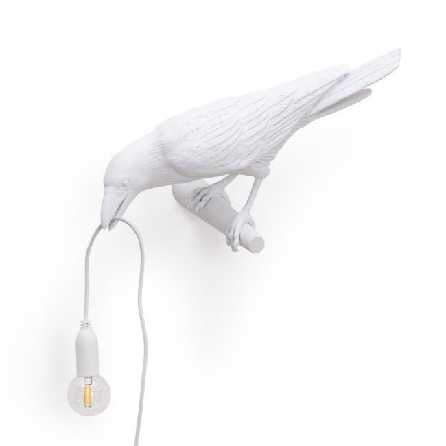 Бра Seletti Bird Lamp White Looking Белый в Санкт-петербурге | Loft Concept 