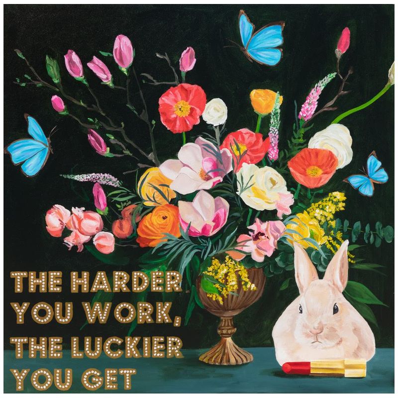 Картина The Harder You Work, The Luckier You Get Мульти в Санкт-петербурге | Loft Concept 