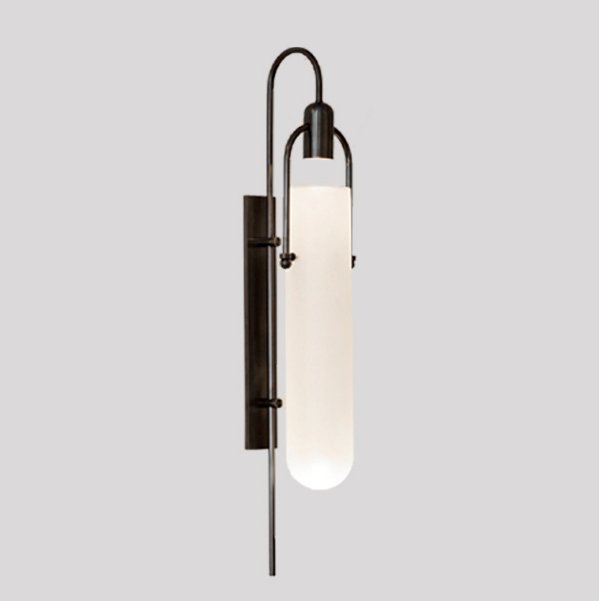 Бра Allied Maker ARC WELL SCONCE Черный Белый в Санкт-петербурге | Loft Concept 