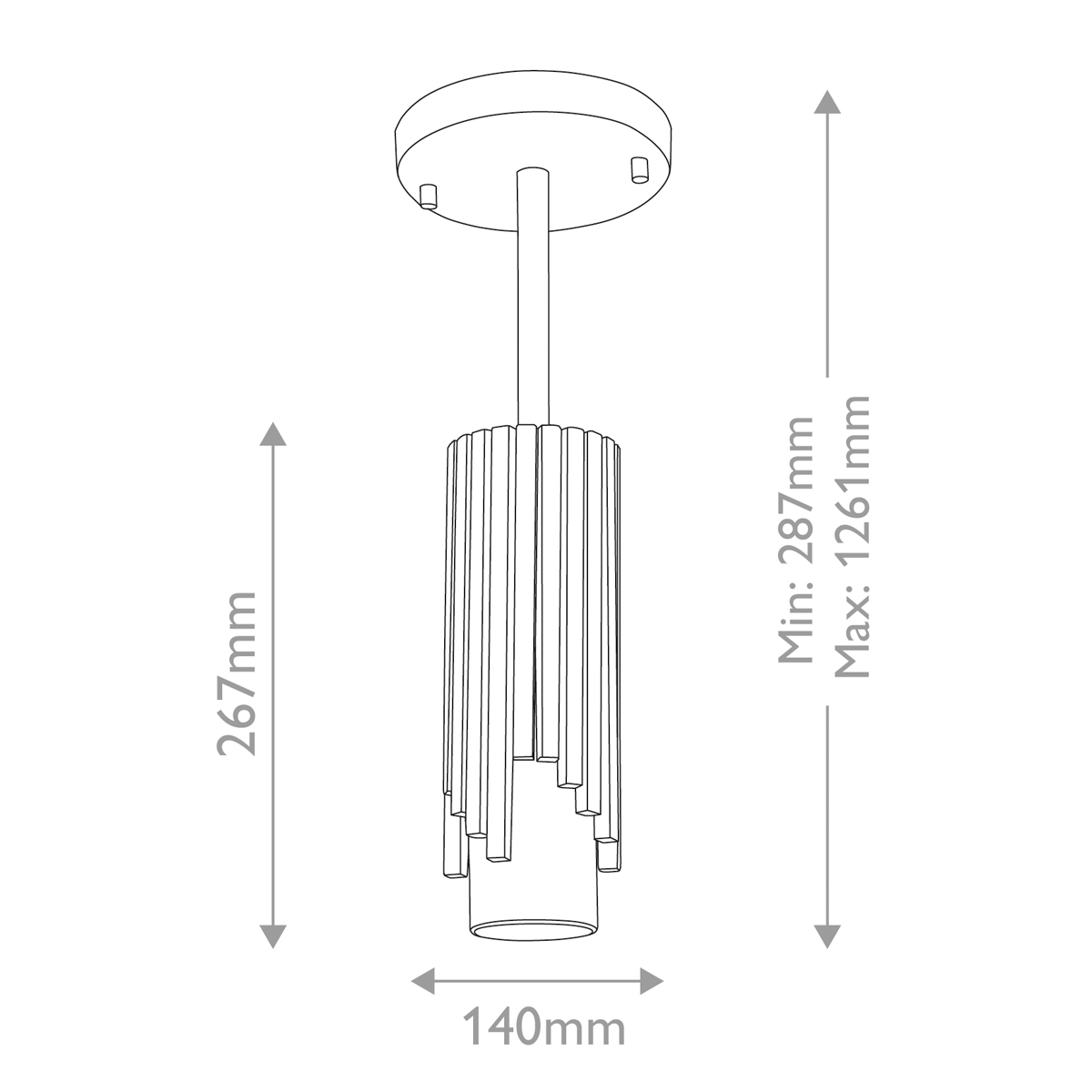 Потолочный светильник латунного цвета с цилиндрическим белым матовым плафоном Elstead Lighting в Санкт-петербурге