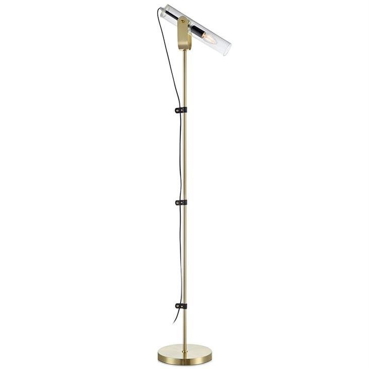 Торшер ReTube Floor Lamp Латунь в Санкт-петербурге | Loft Concept 