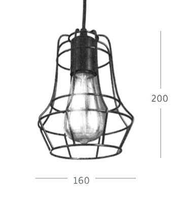 Cветильник Loft Nest Cage №1 в Санкт-петербурге