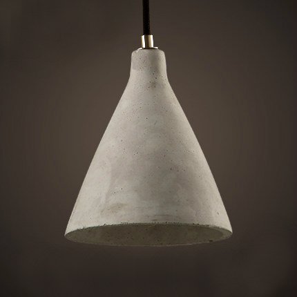 Подвесной светильник Art Concrete Pendant №5 Серый в Санкт-петербурге | Loft Concept 