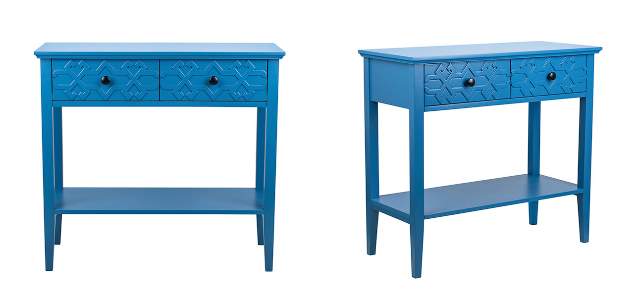 Консоль цвет синий Country Style - фото