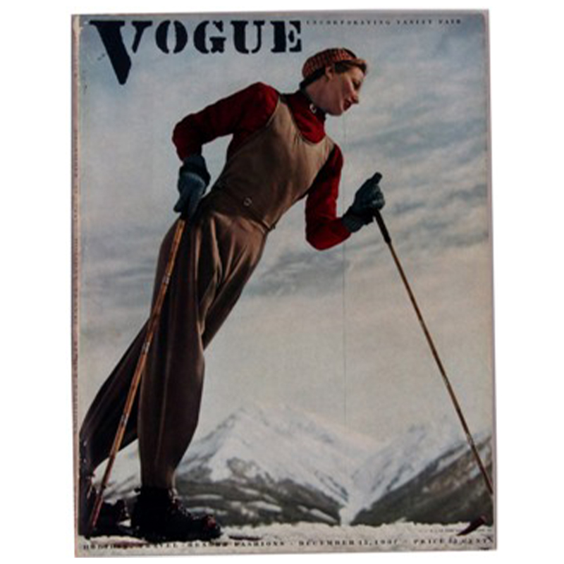 Постер Vogue Cover 1937 December  в Санкт-петербурге | Loft Concept 