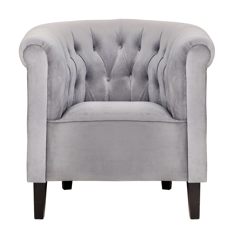 Кресло Cesare Armchair grey Серый (Gray) в Санкт-петербурге | Loft Concept 