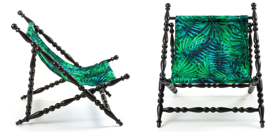 Стул Seletti Heritage Foldable Deckchair Leave Стул Seletti Heritage Foldable Deckchair Leave - Loft-Concept в Санкт-петербурге