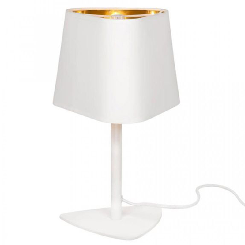 Настольная Лампа Designheure Lighting Table Lamp White Белый Золотой в Санкт-петербурге | Loft Concept 