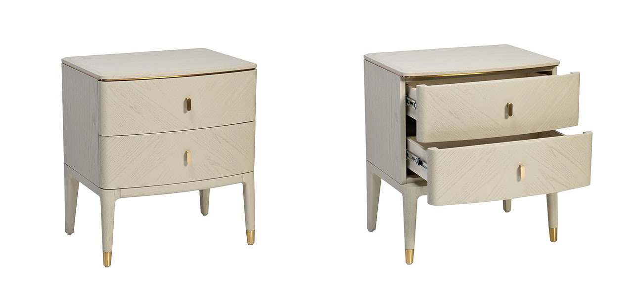 Тумбочка Inas с ящиками  - фото