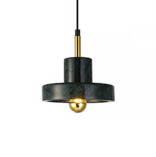 Подвесной светильник Tom Dixon Stone Pendant Black Черный Золотой в Санкт-петербурге | Loft Concept 