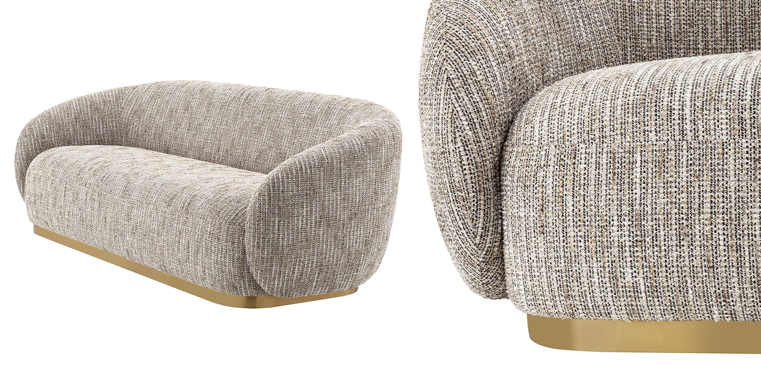 Диван Eichholtz Sofa Brice Mademoiselle Beige - фото №1