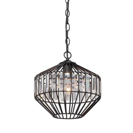 Люстра Glass Plate Pendant #6 Black Черный в Санкт-петербурге | Loft Concept 