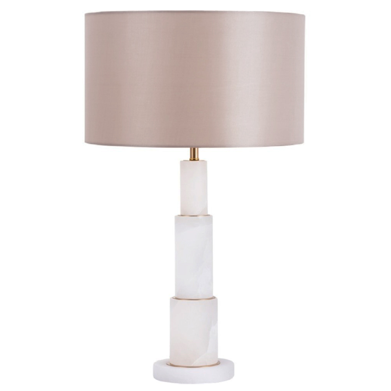 Настольная Лампа Мрамор Zikkurat Table Lamp ivory ( слоновая кость ) Taupe в Санкт-петербурге | Loft Concept 