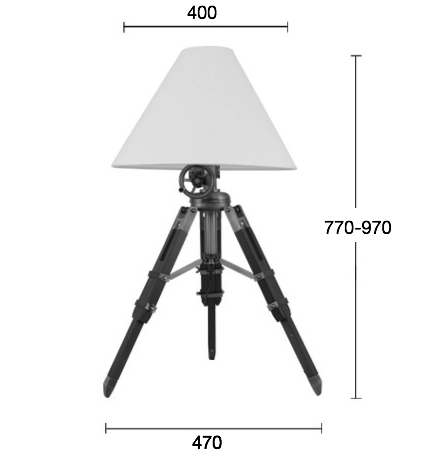 Настольная лампа Table Standing Lamp Red в Санкт-петербурге