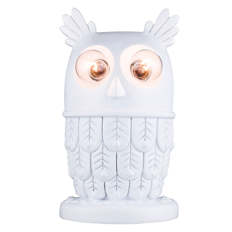 Бра White Owl Sconce Белый в Санкт-петербурге | Loft Concept 