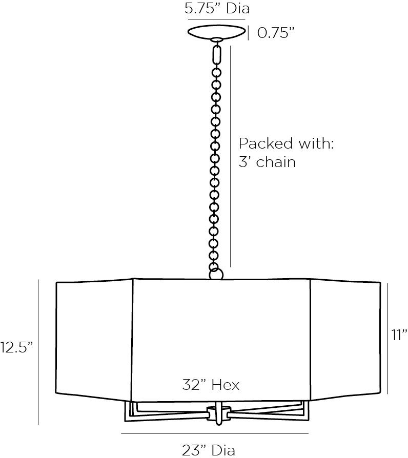 Люстра Arteriors OXFORD CHANDELIER в Санкт-петербурге