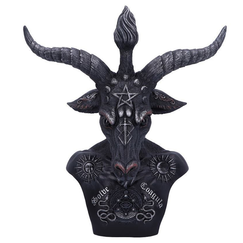 Статуэтка Baphomet Bust Черный в Санкт-петербурге | Loft Concept 