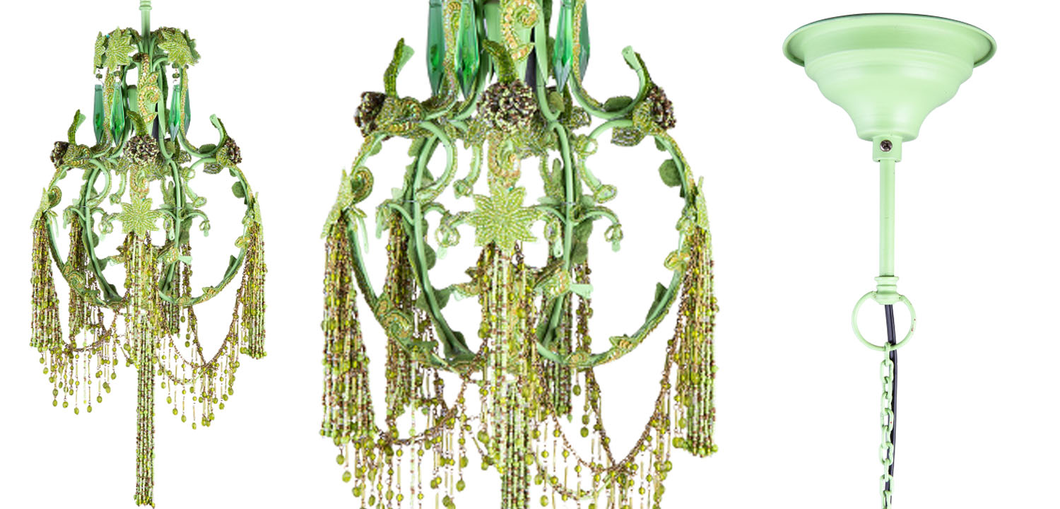 Подвесной светильник Moselle green - фото