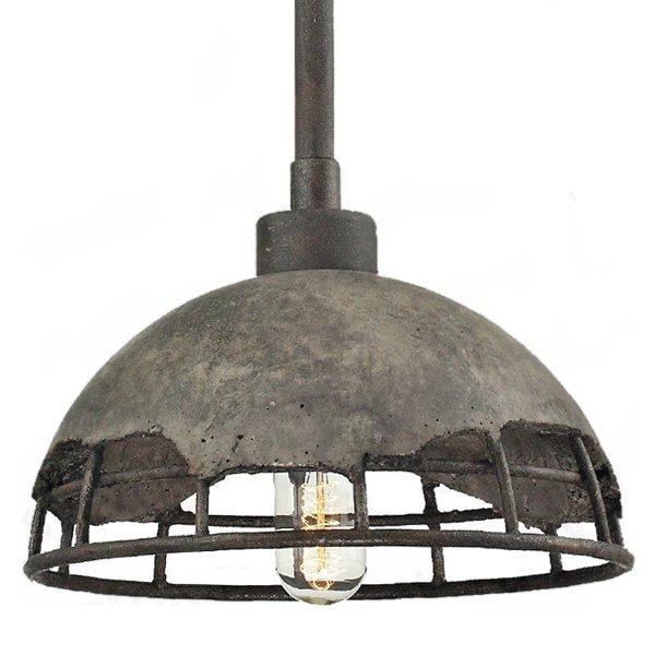 Подвесной светильник Stone industrial lamp Серый (Gray) в Санкт-петербурге | Loft Concept 