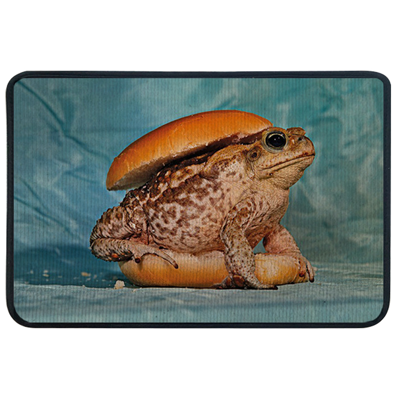 Ковер для прихожей и ванной Seletti Toad Rug Мульти Голубой в Санкт-петербурге | Loft Concept 